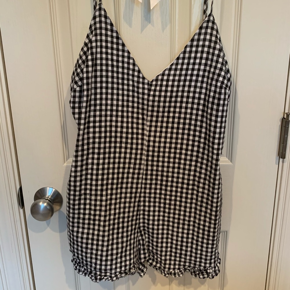 Kendall & Kylie Gingham Romper